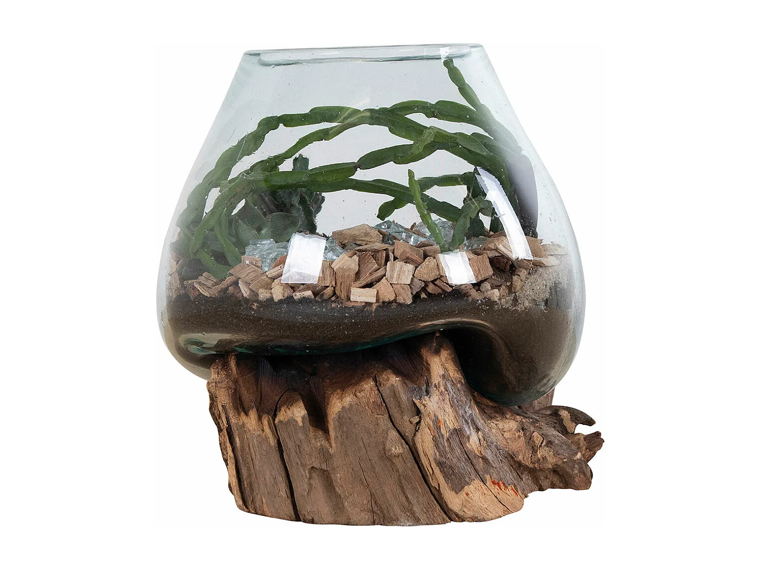 San Marino Waterdrop H15-20 cm Teak.