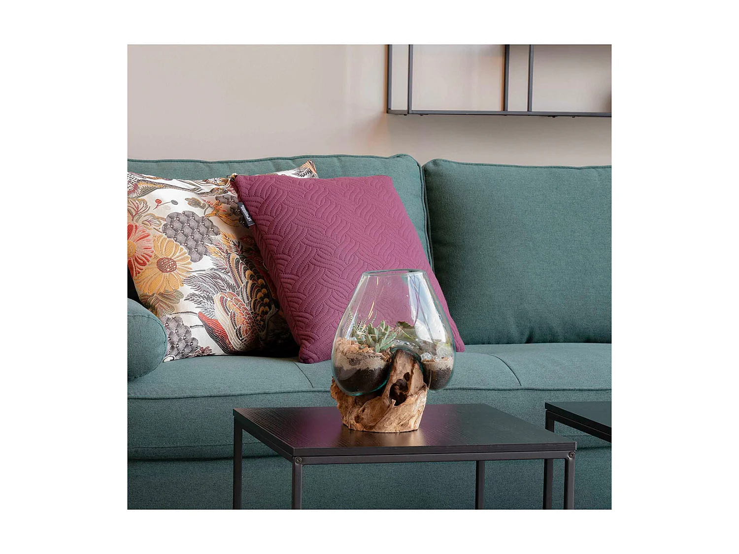 San Marino Waterdrop H15-20 cm Teak.