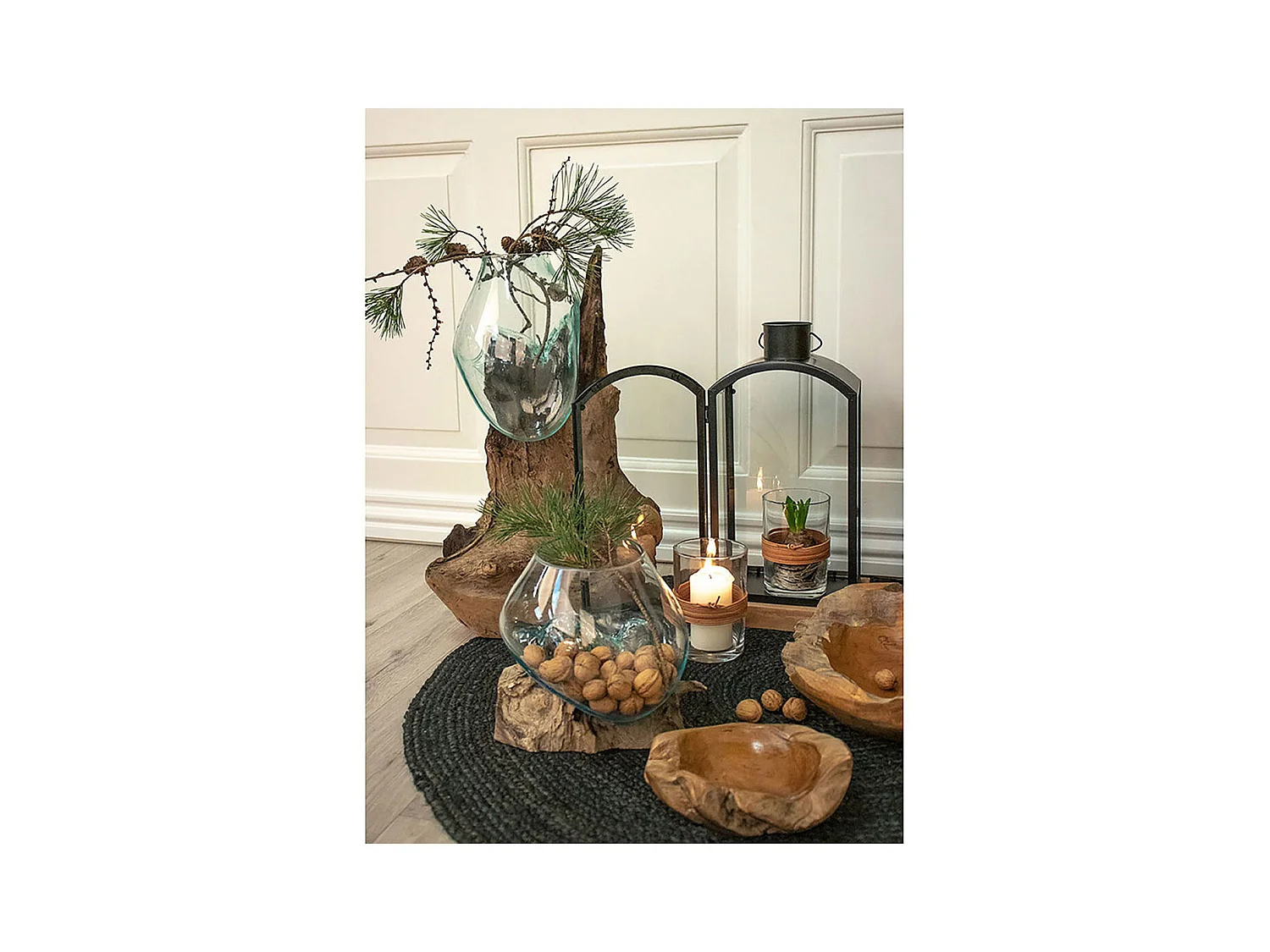 San Marino goutte d'eau h50 cm teck.