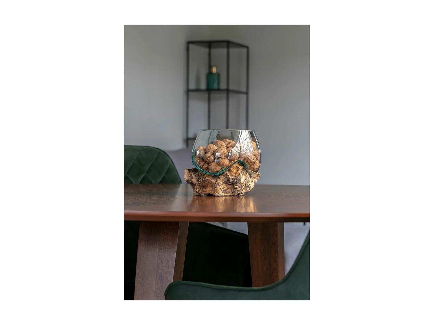 San Marino Waterdrop h15 cm teak.