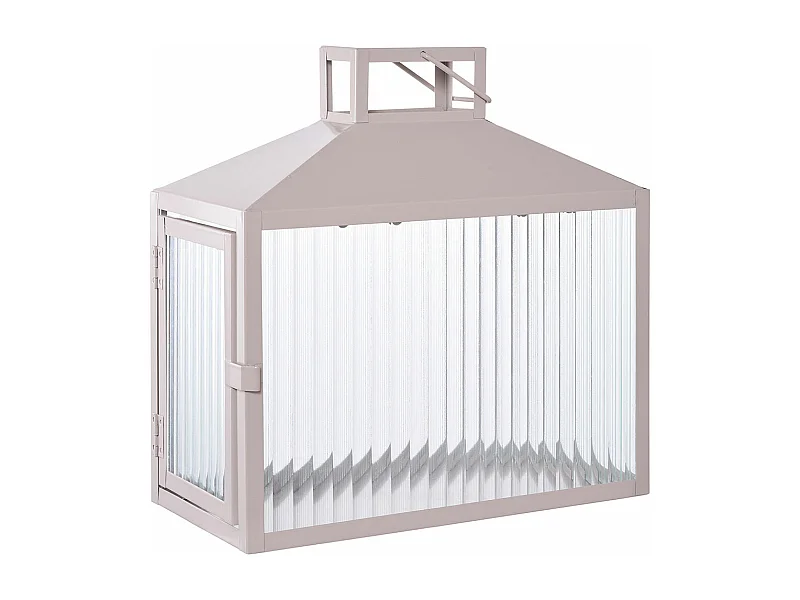 Lucca lanterne beige, grise.