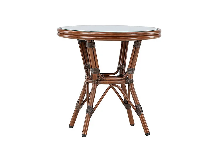 Table d'Appoint de Jardin "Sagres" 60cm Marron