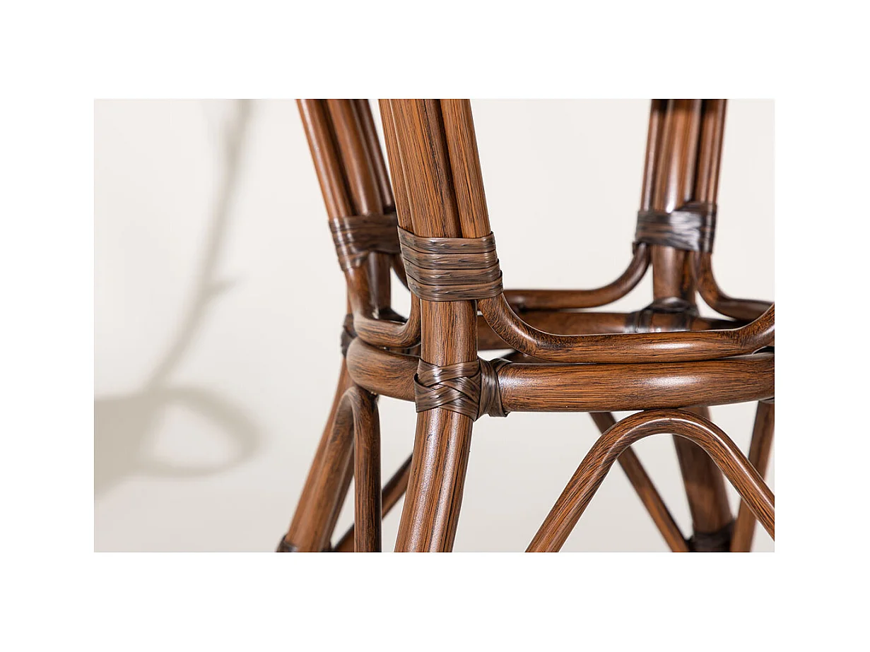 Table d'Appoint de Jardin "Sagres" 60cm Marron