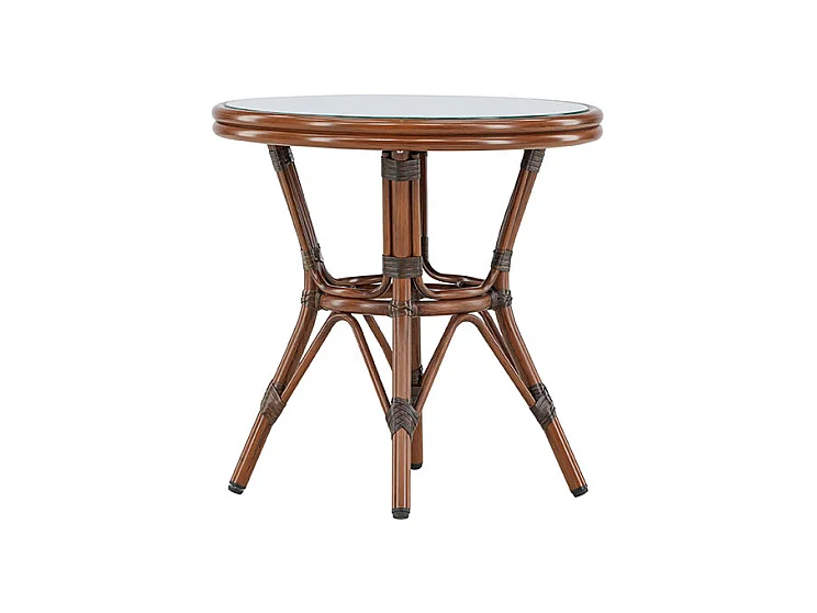 Sagrestable de café Ø60cm marron.