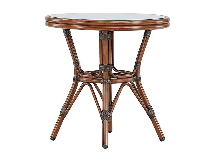 Table d'Appoint de Jardin "Sagres" 60cm Marron