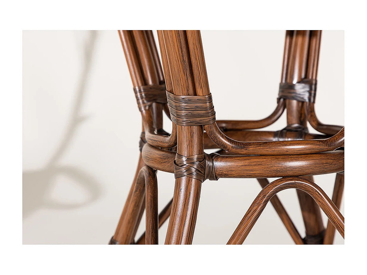 Table d'Appoint de Jardin "Sagres" 60cm Marron