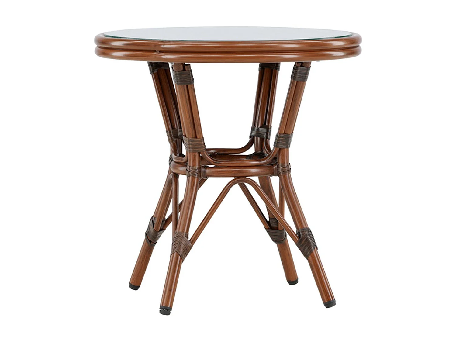 Table d'Appoint de Jardin "Sagres" 60cm Marron