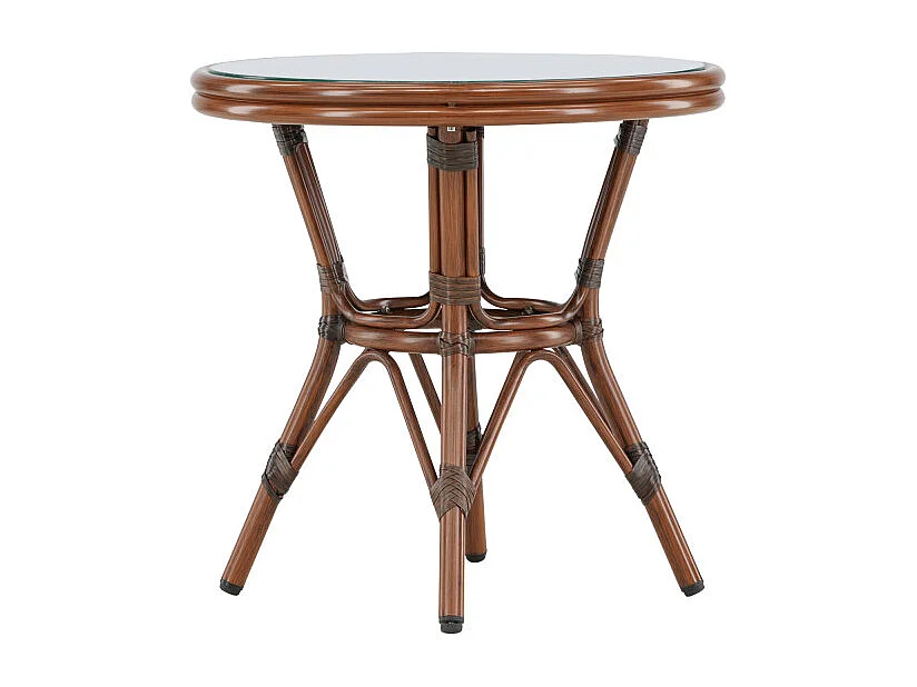 Table d'Appoint de Jardin "Sagres" 60cm Marron