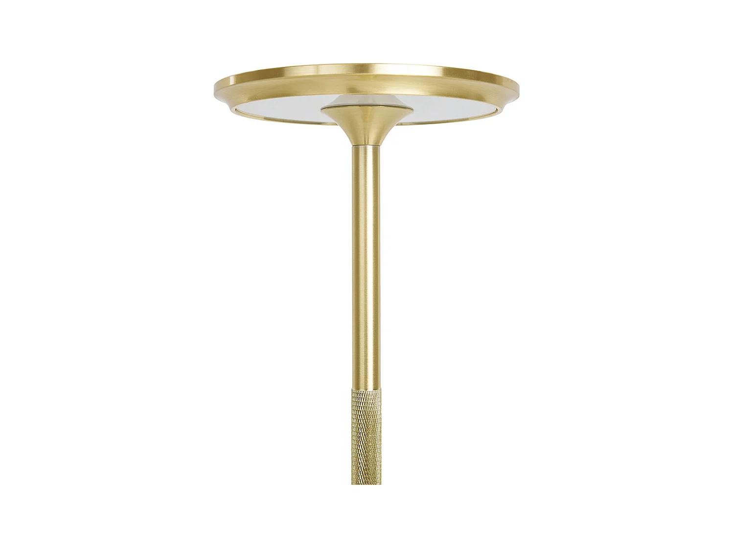 Lyneham lampe de table LED rechargeable décor laiton.