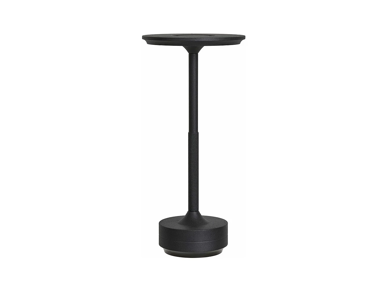 Lyneham lampe de table LED rechargeable noire.
