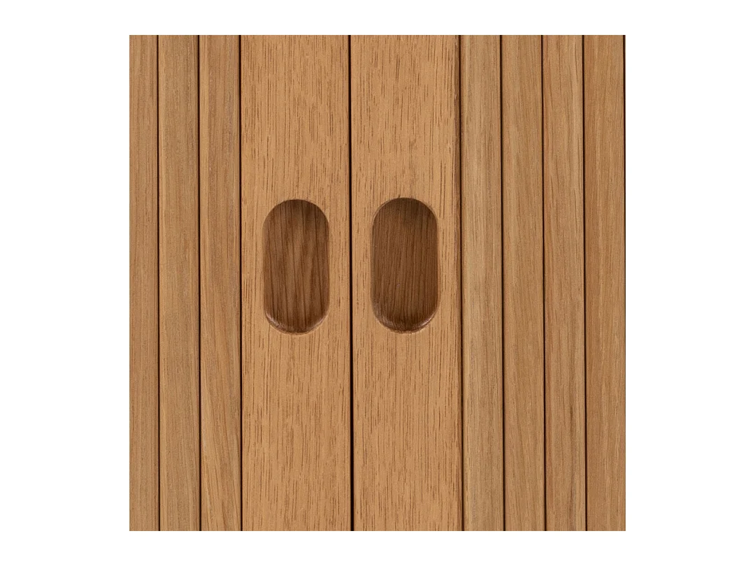 Langley table de nuit 2 portes nature.