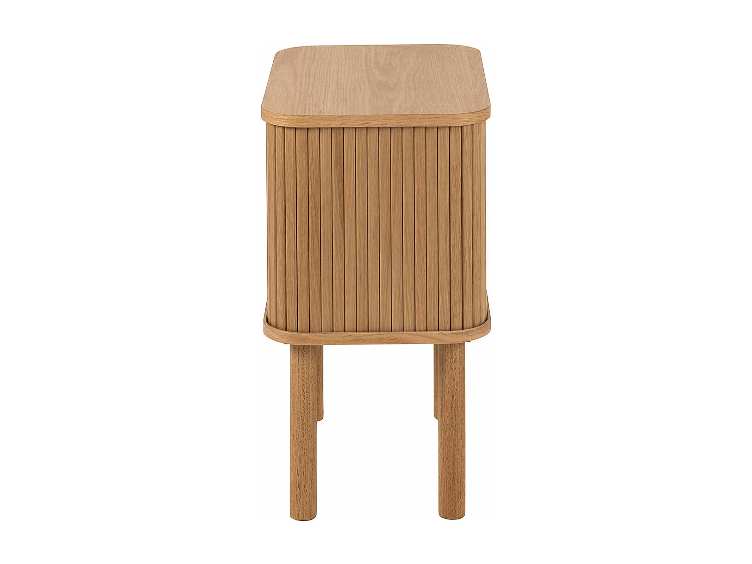 Langley table de nuit 2 portes nature.