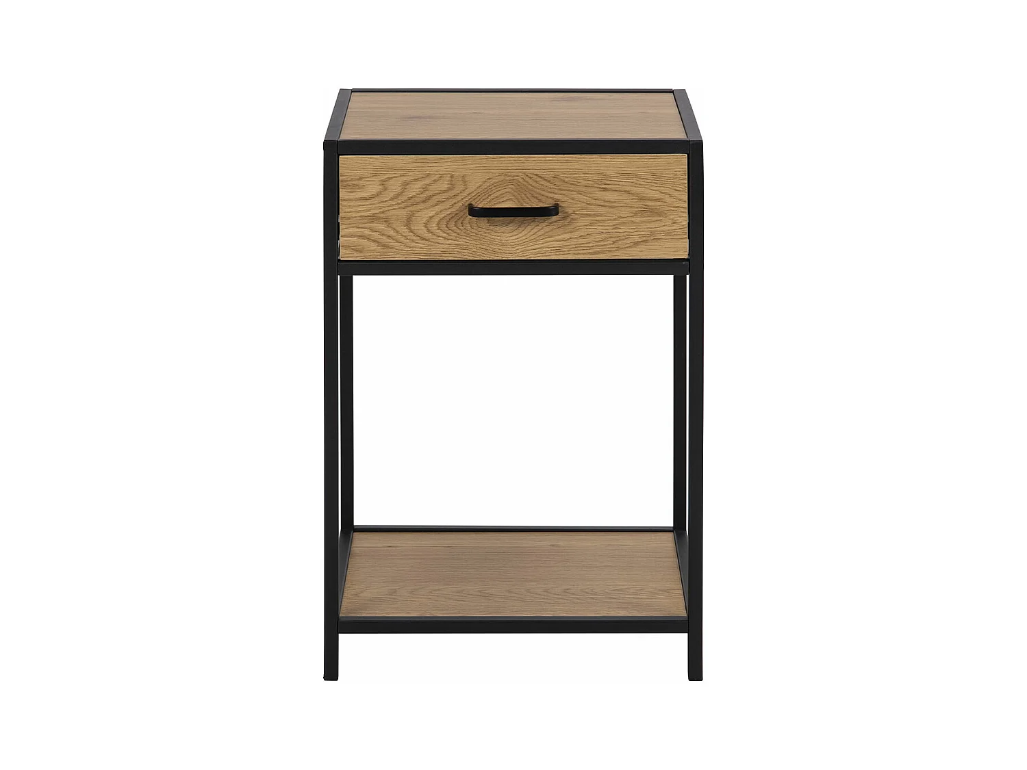 Seaford table de nuit 1 tiroir 1 étagère nature.