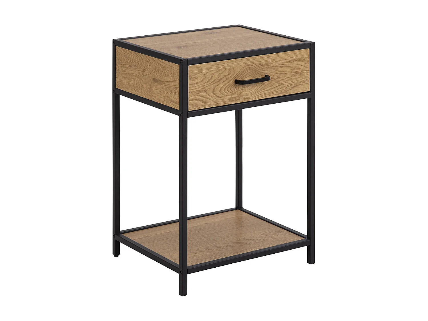 Seaford Nachttisch 1 Schublade 1 Regal Natur.