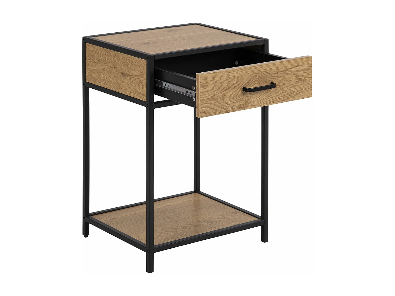 Seaford Nachttisch 1 Schublade 1 Regal Natur.