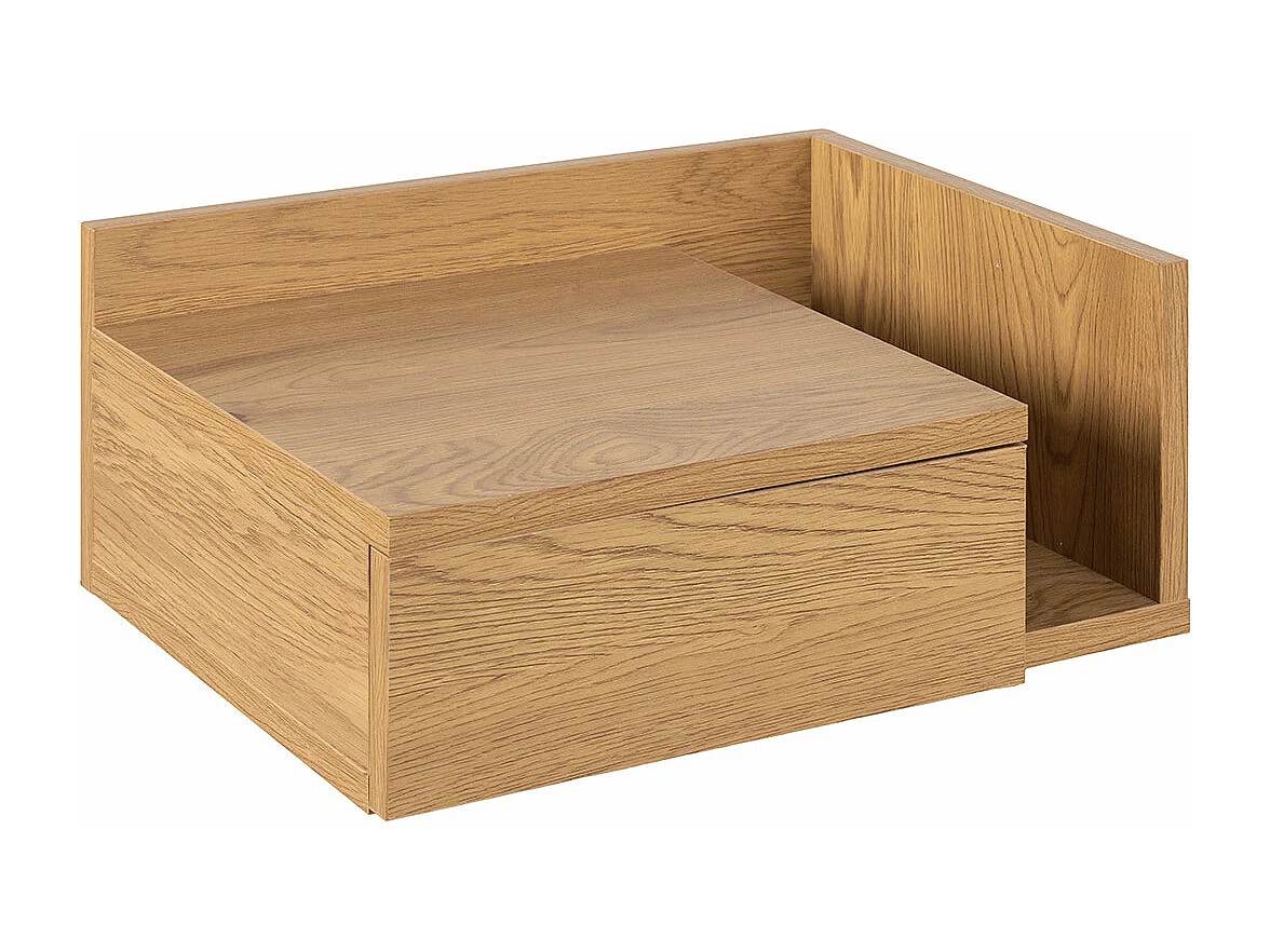 Ashlan Nachttisch 1 Schublade 1 Regal Natur.