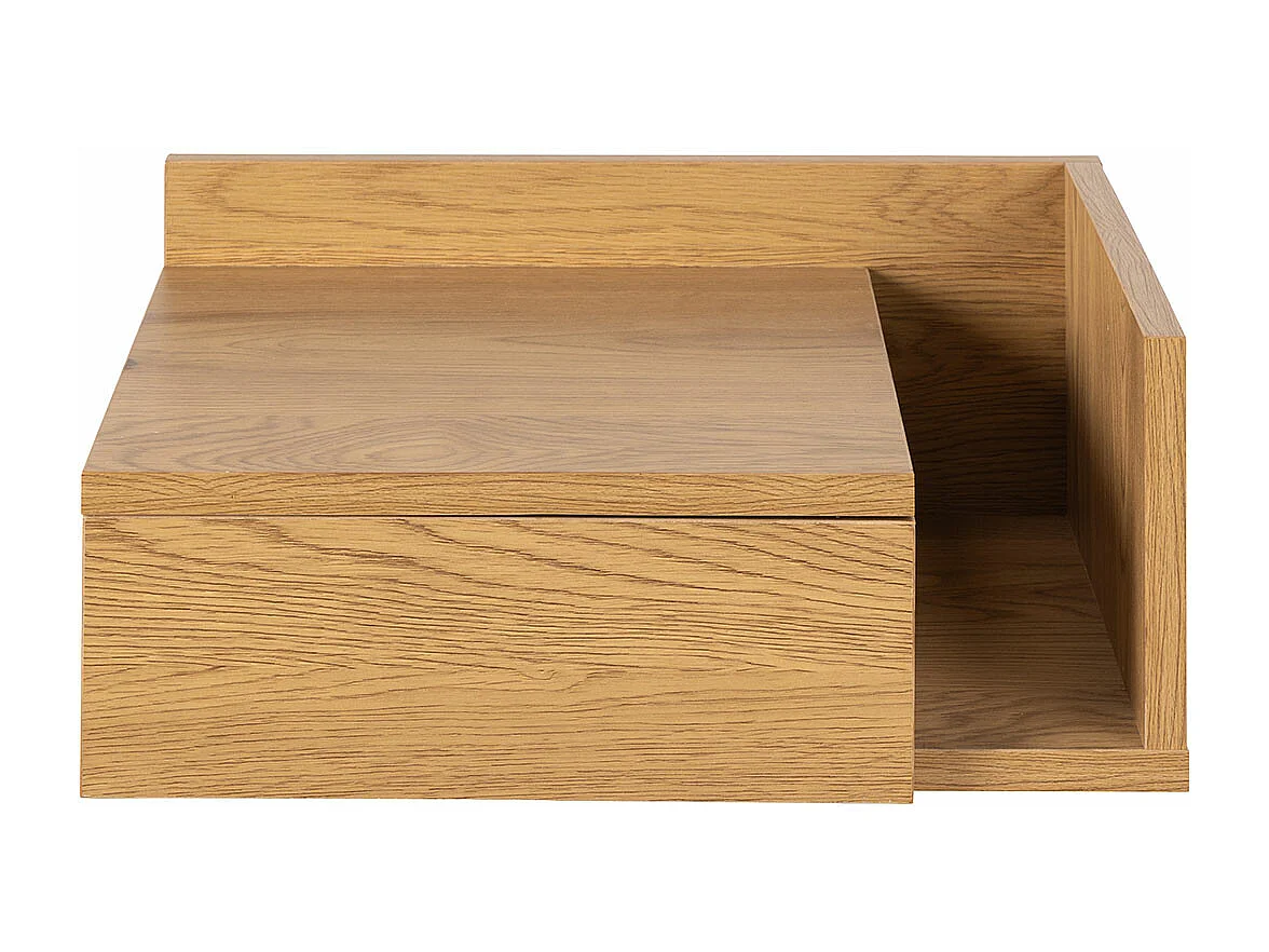 Ashlan Nachttisch 1 Schublade 1 Regal Natur.