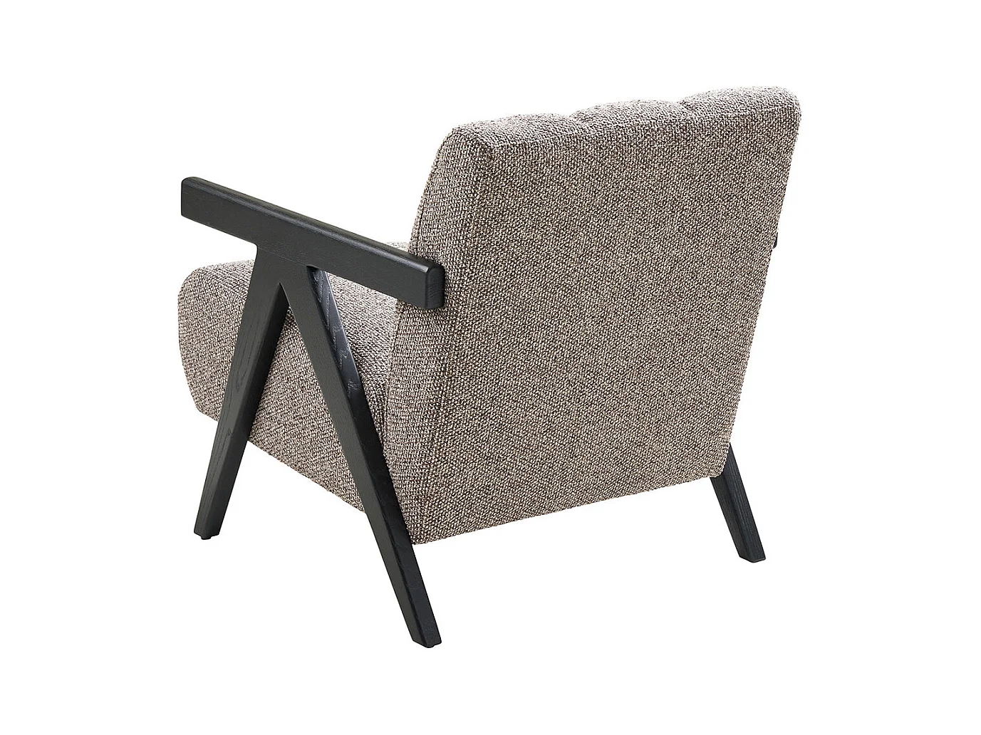 Florence fauteuil brun.