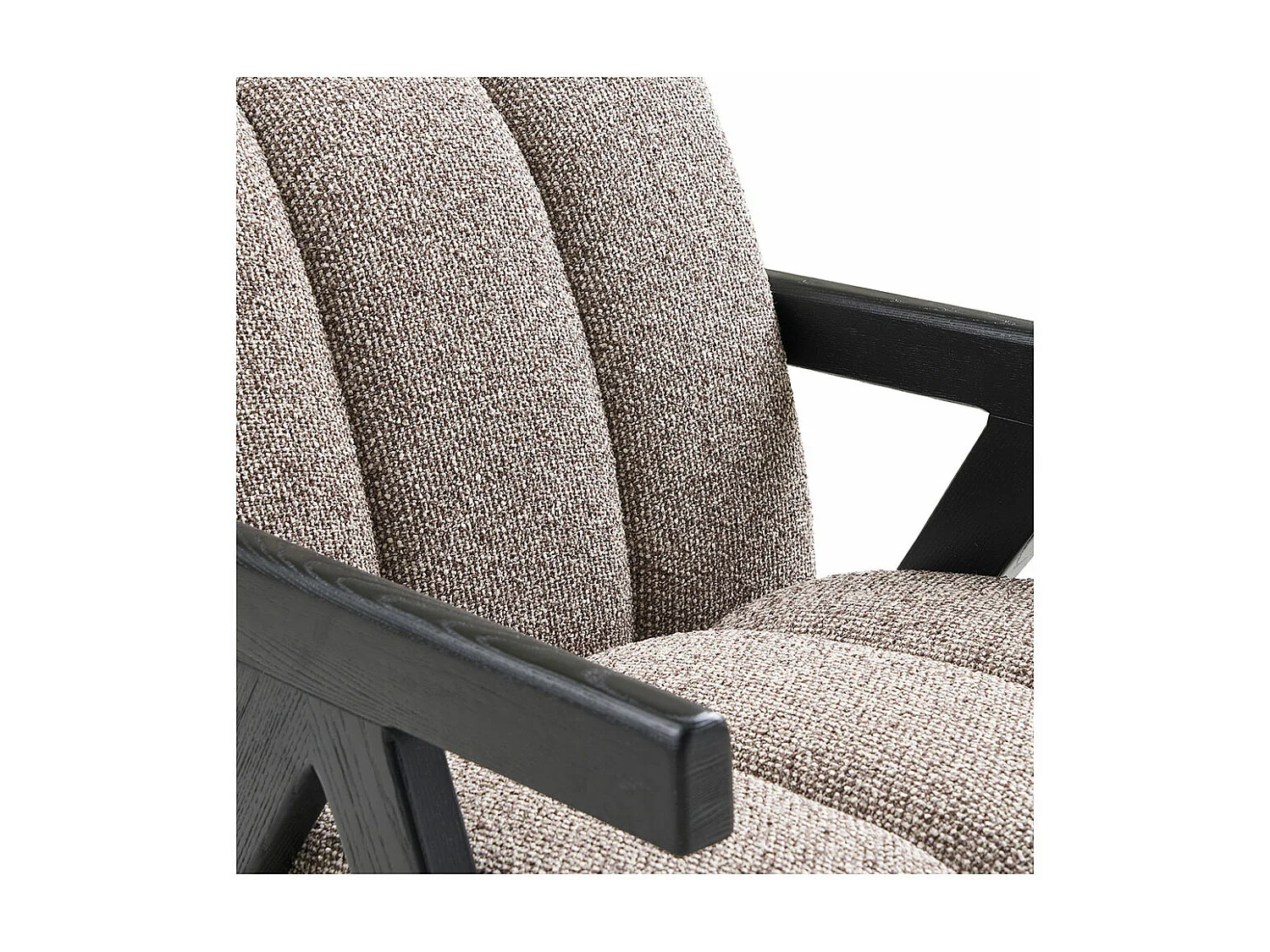 Florence fauteuil brun.