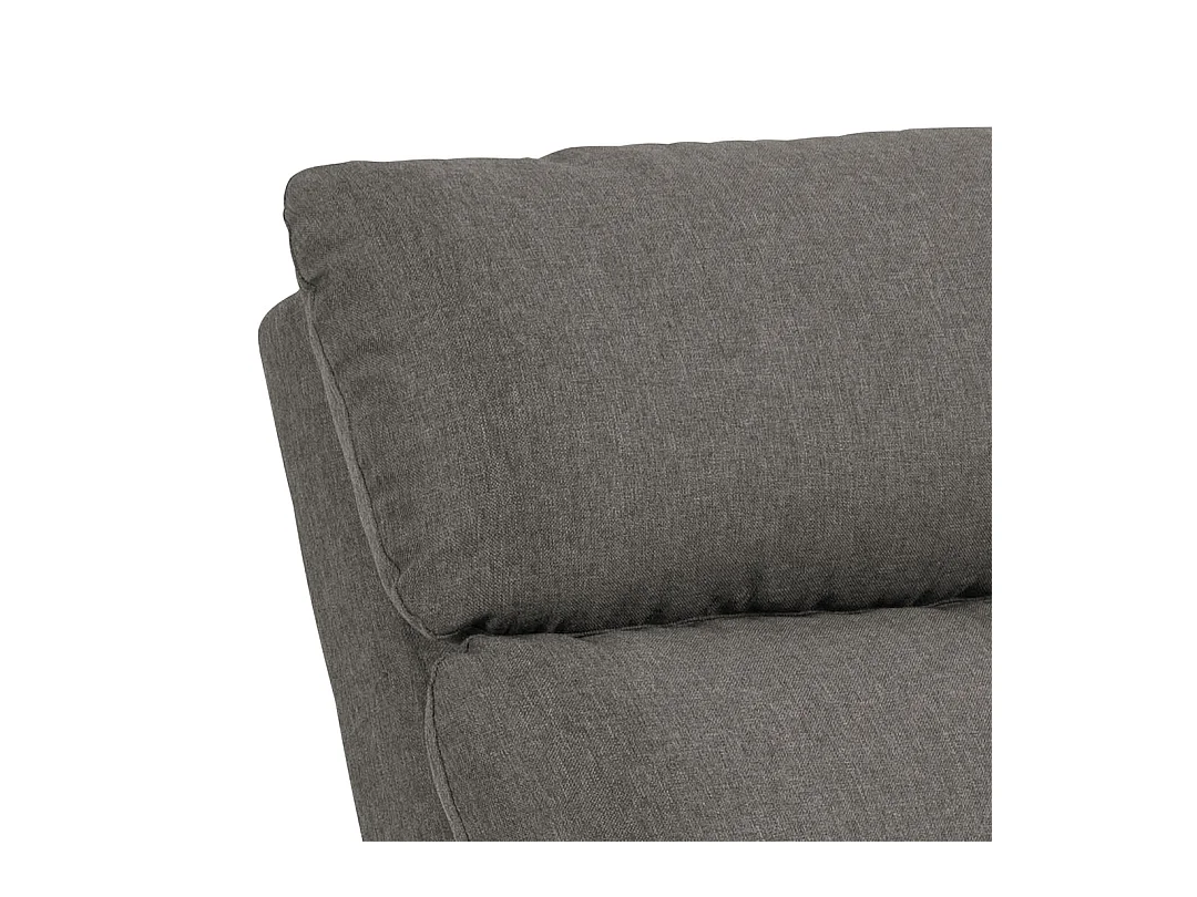 Liberty fauteuil recliner stof grijs.