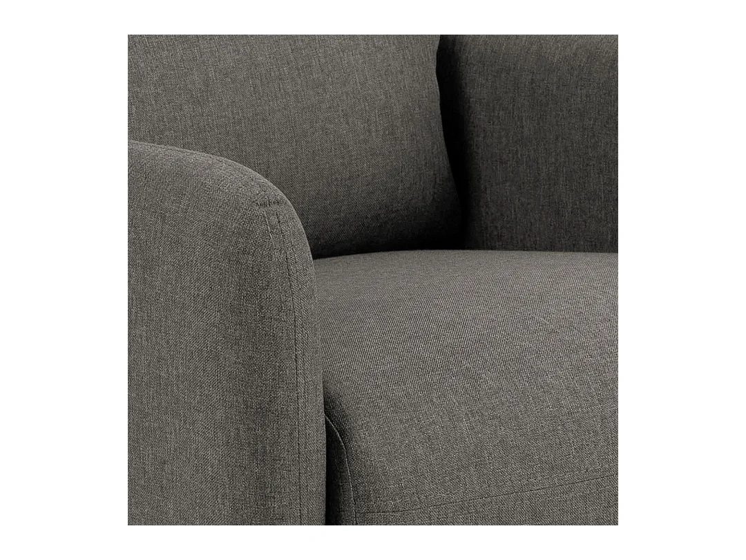 Mikkeli Sessel Recliner Stoff grau.