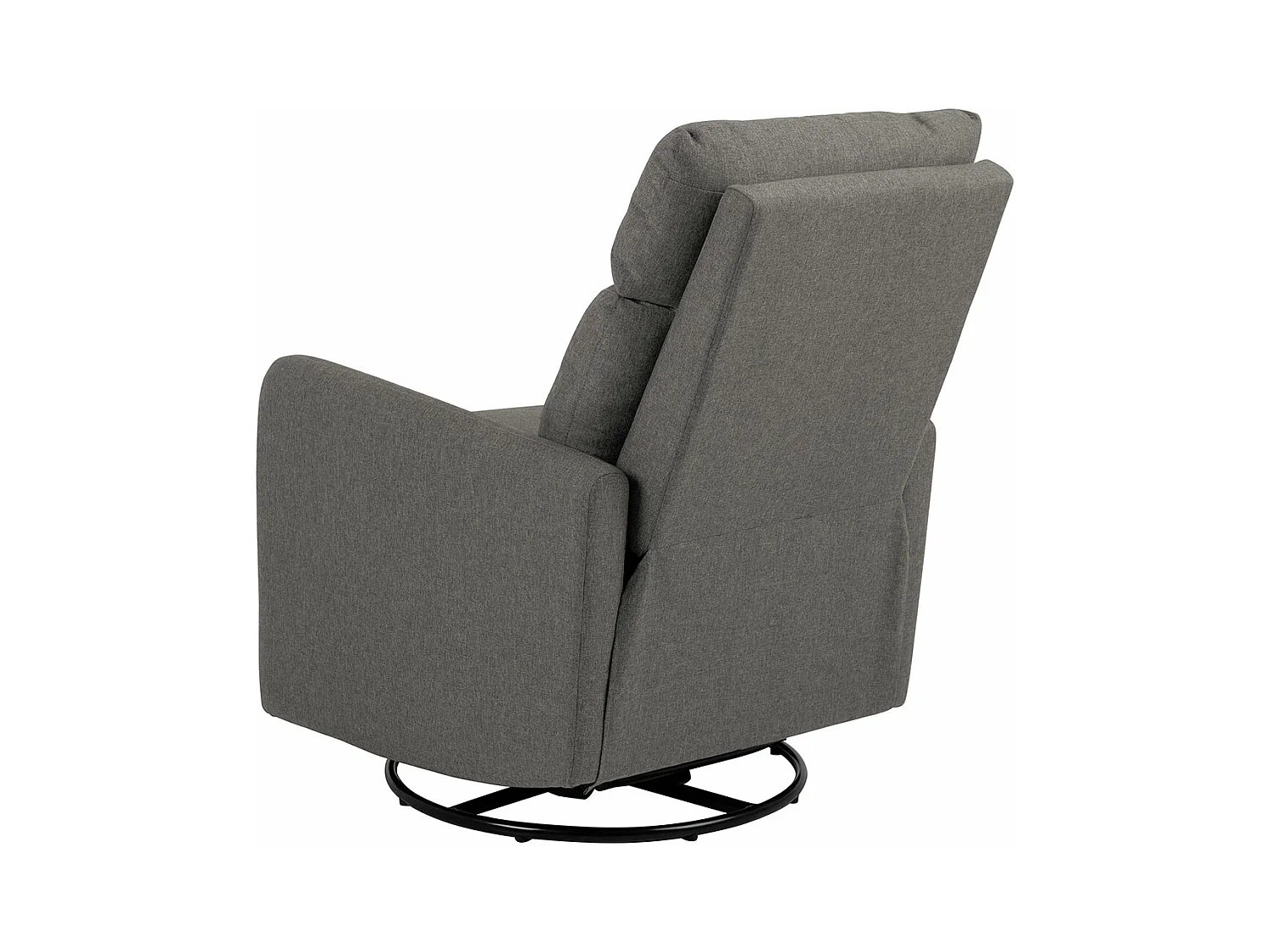 Mikkeli Sessel Recliner Stoff grau.