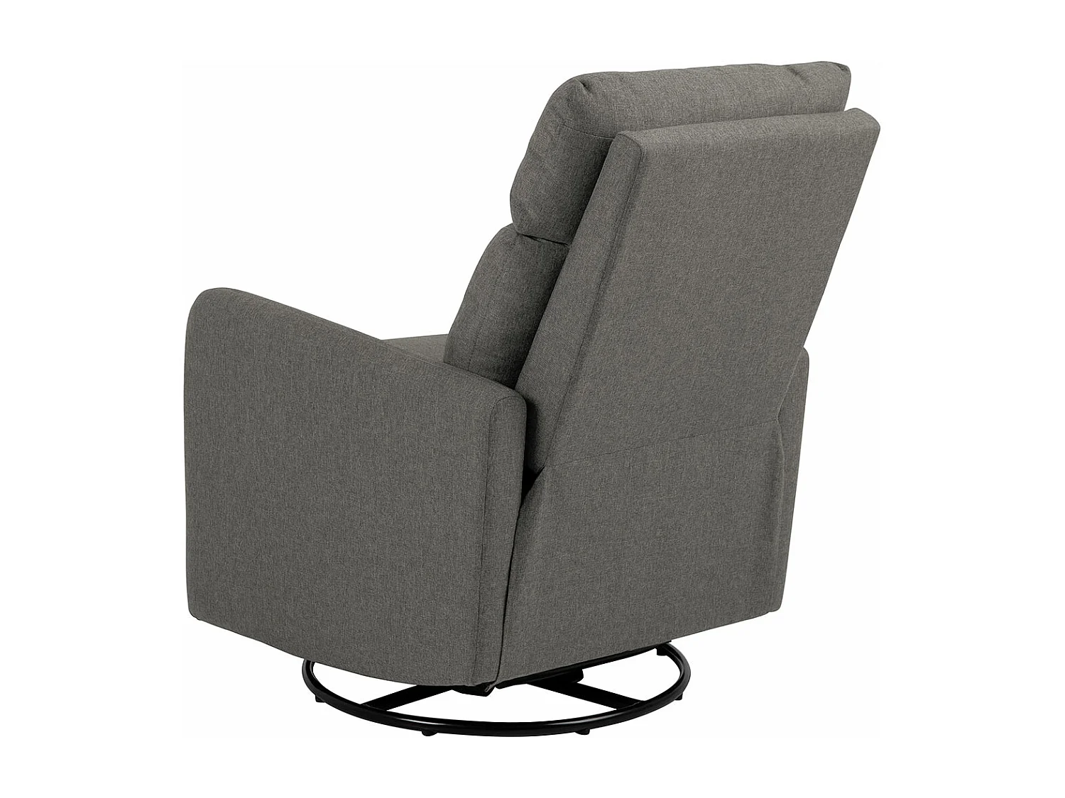 Mikkeli Sessel Recliner Stoff grau.