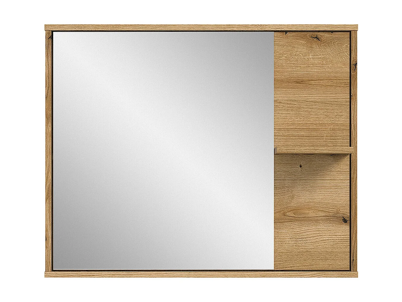 Zeno spiegel bad 1 plank eiken decor.