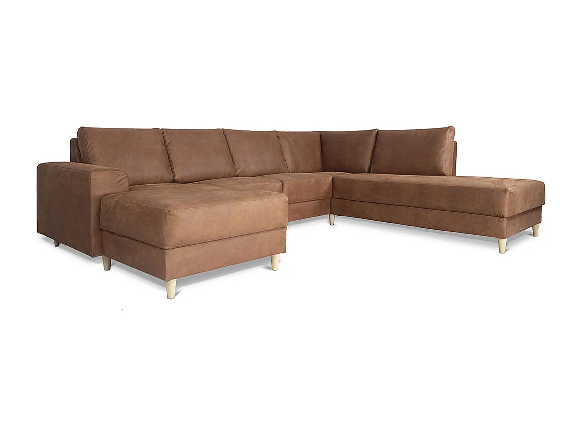 Nordic Ubank rechts gericht cognackleurig leer.