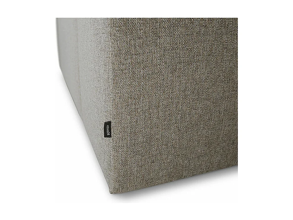 Heaven canapé avec chaise longue tourné vers la droite ou la gauche sable gris.