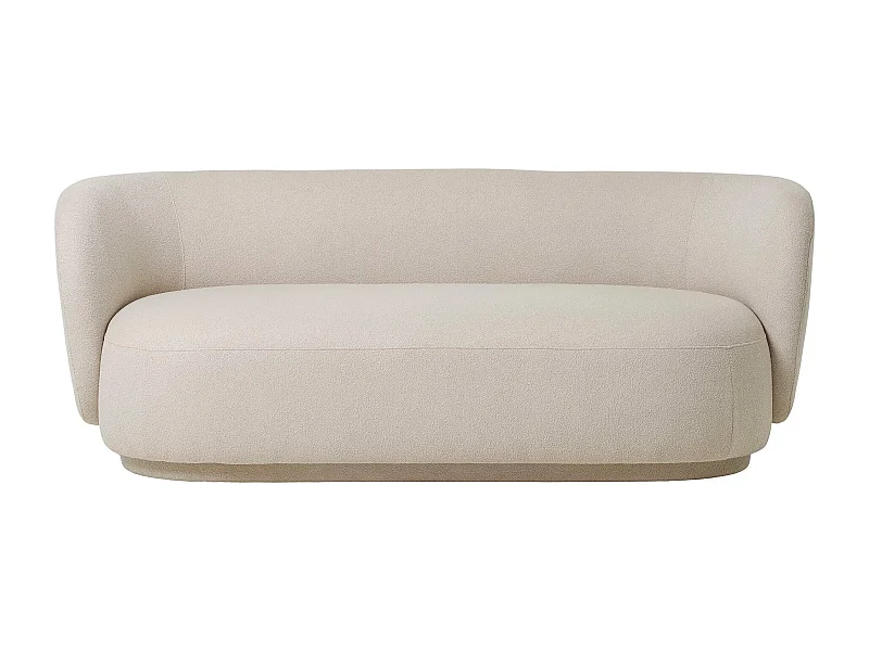 Mykonos Sofa 2,5 Sitzer sandfarben.