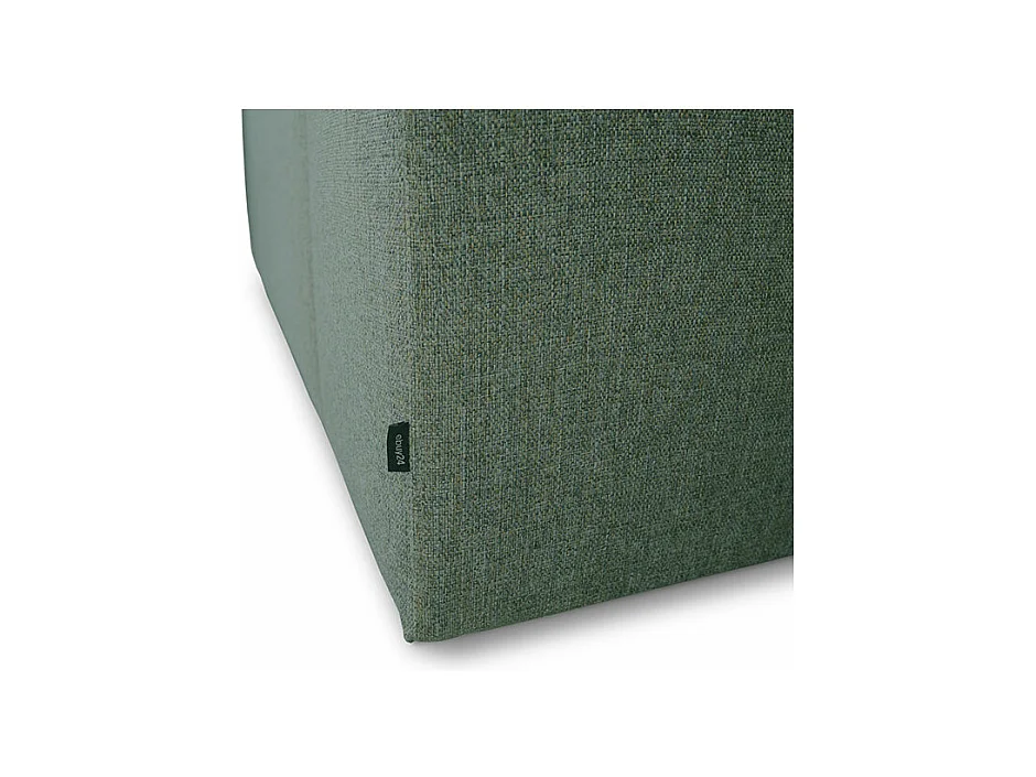 Heaven canapé avec chaise longue tourné vers la droite ou la gauche vert.