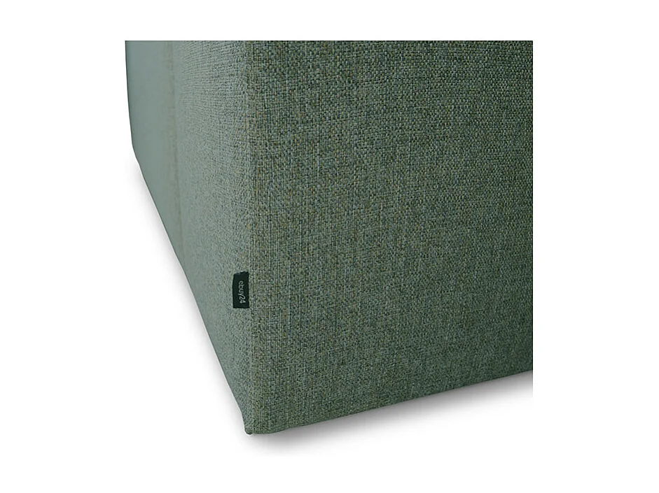 Heaven canapé avec chaise longue tourné vers la droite ou la gauche vert.