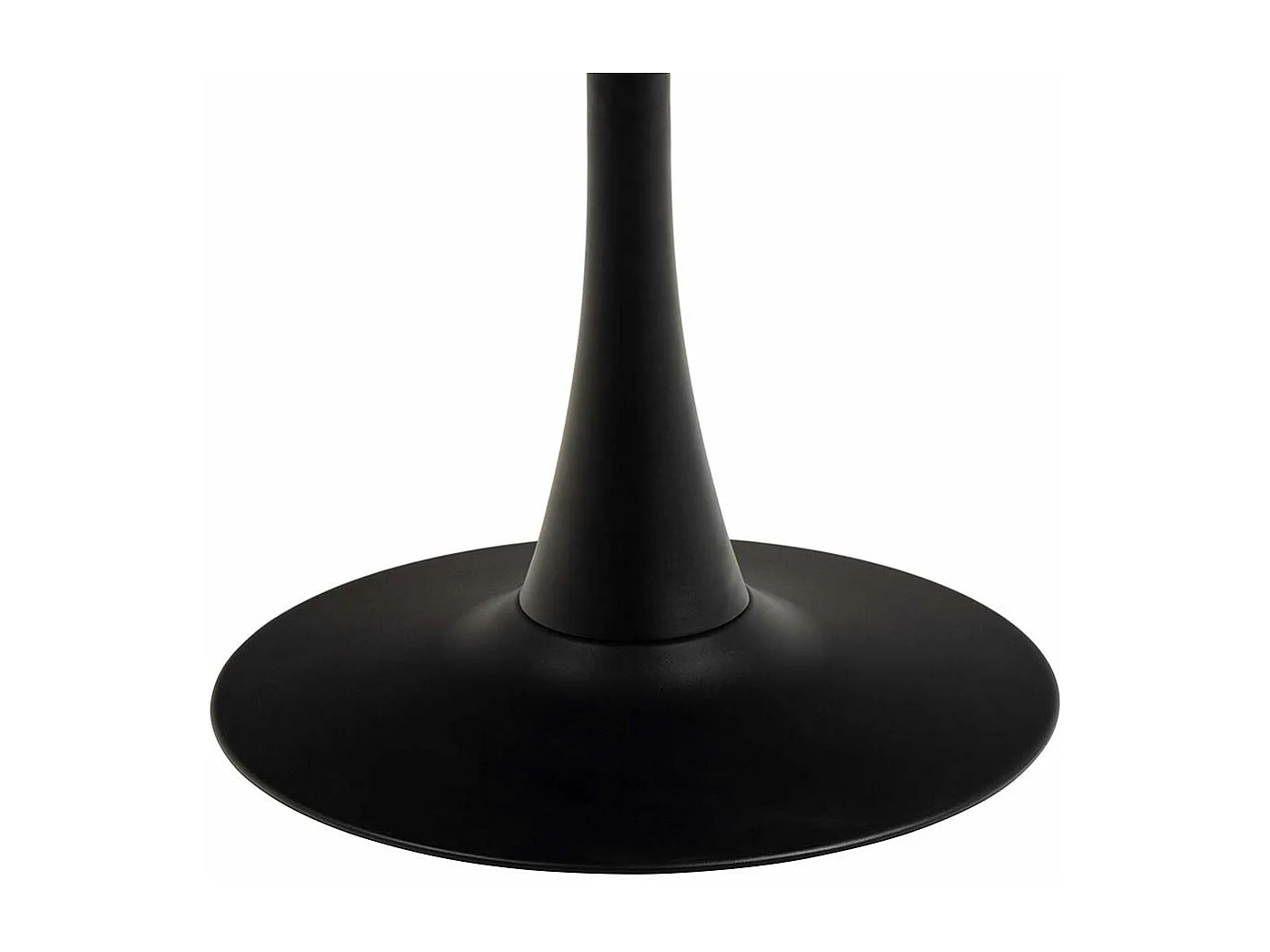 Kingston eetkamertafel 90x90cm zwart.