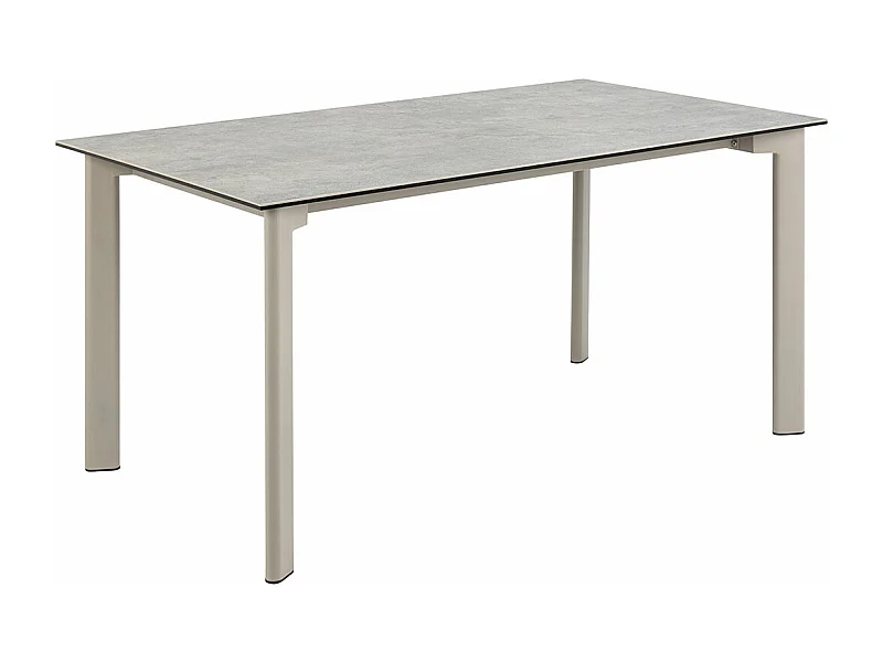 Marry eetkamertafel 90x160cm grijs.