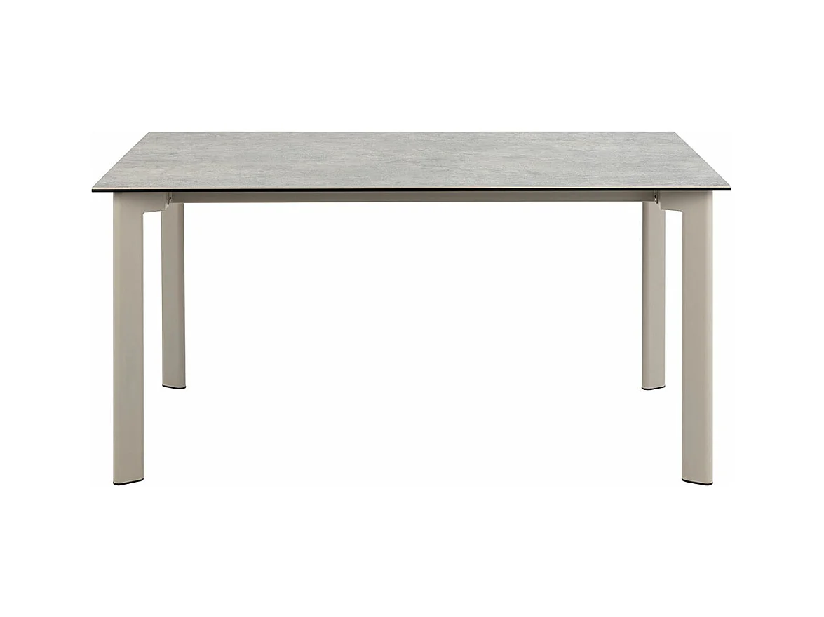Palermo table de salle à manger 90x160cm gris.