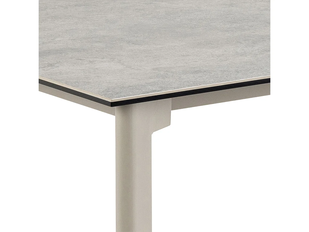 Marry eetkamertafel 90x160cm grijs.