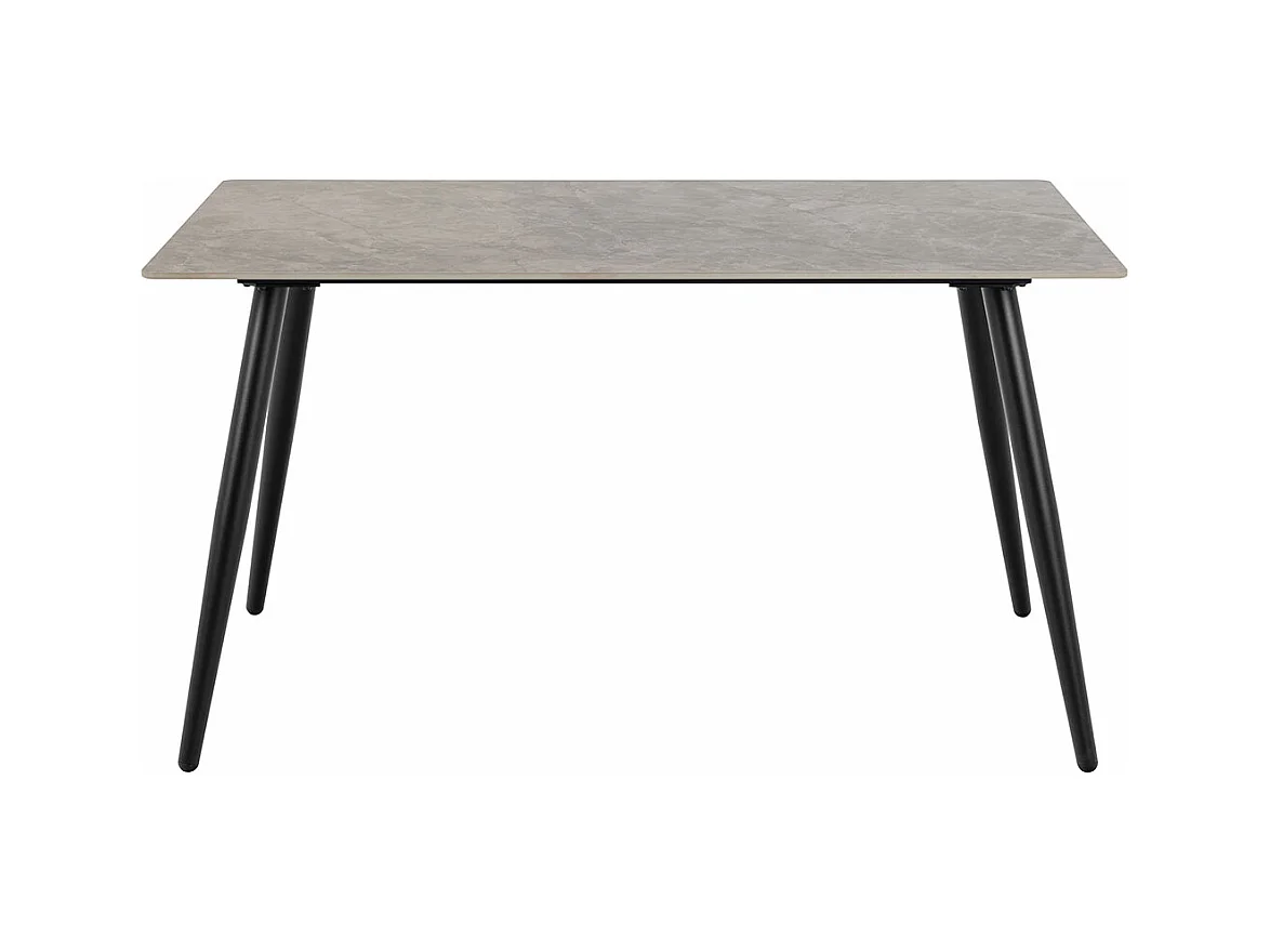 Wicklow table de salle à manger 80x140cm gris.