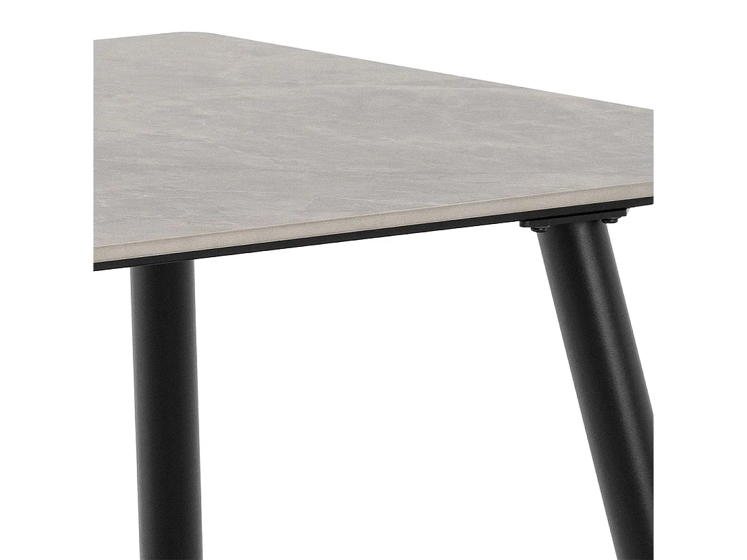 Violet eetkamertafel 80x140cm grijs.