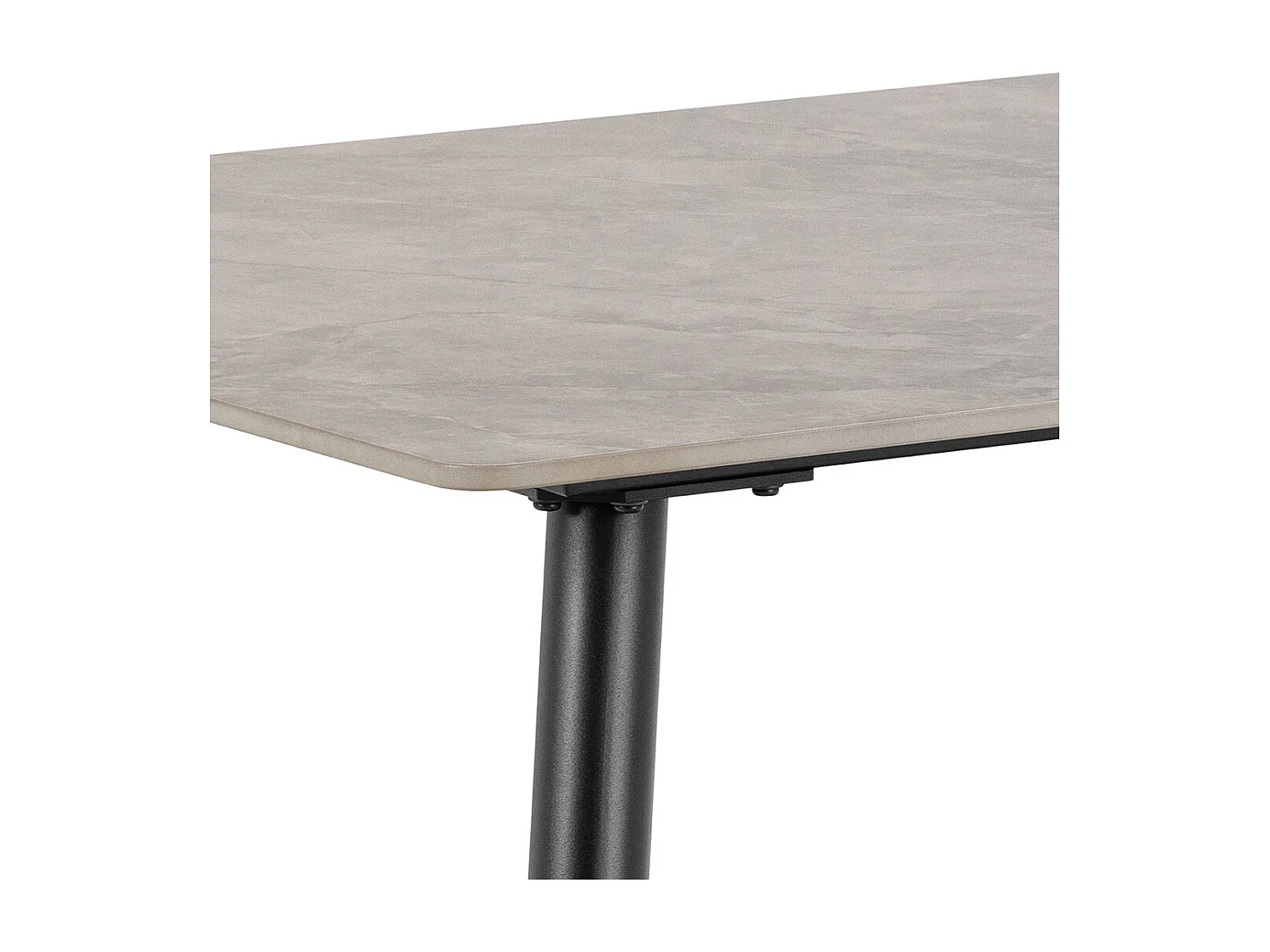 Violet eetkamertafel 80x140cm grijs.