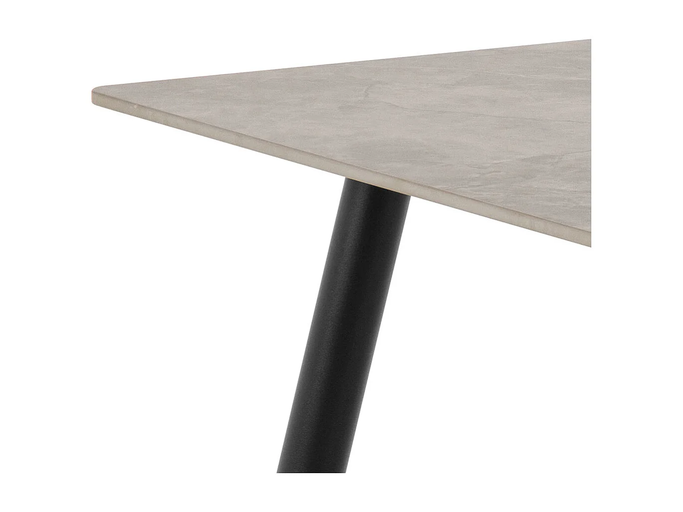 Violet eetkamertafel 80x140cm grijs.