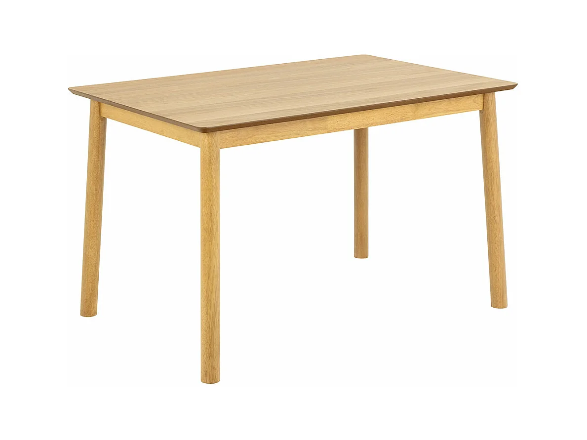 Barlow table de salle à manger 80x120cm nature.