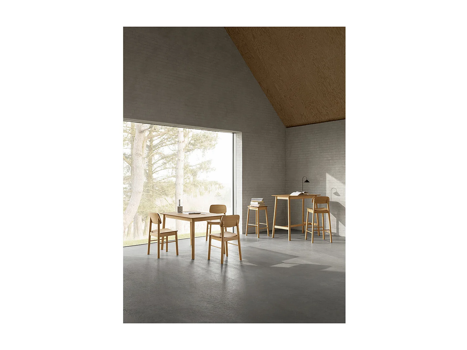 Barlow Esstisch 80x120cm Natur.