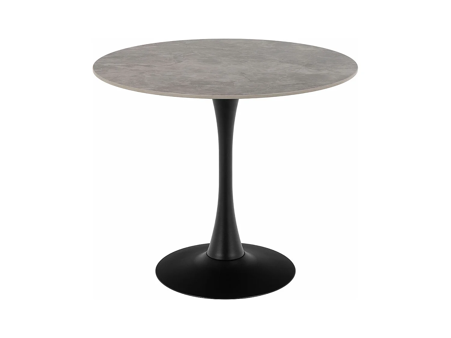 Malta table de salle à manger 90x90cm gris.