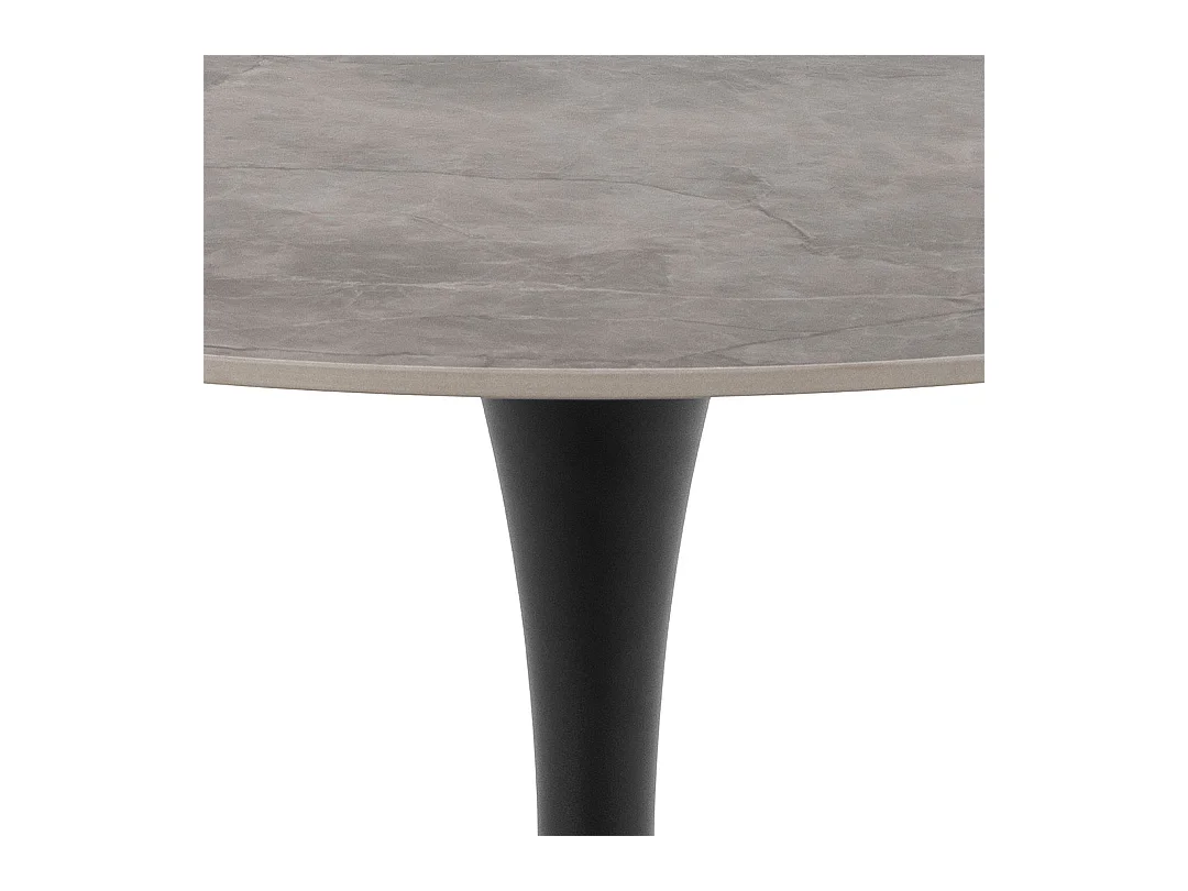 Malta table de salle à manger 90x90cm gris.