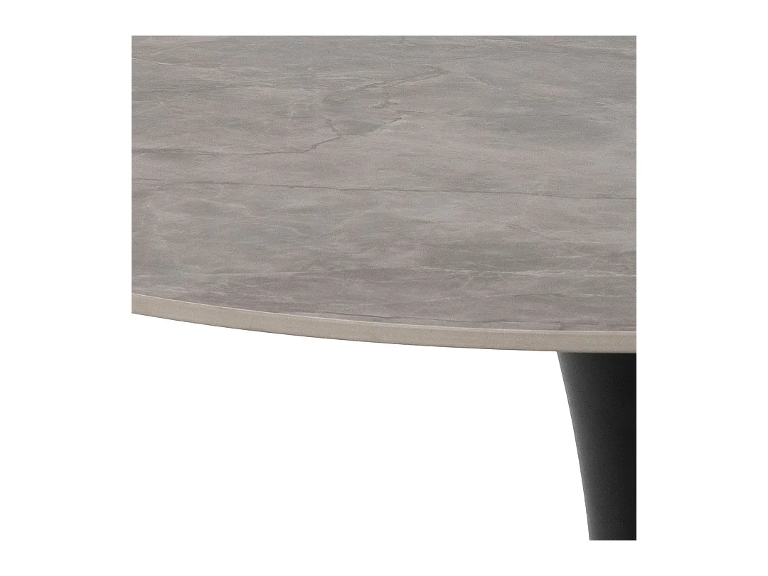 Malta table de salle à manger 90x90cm gris.