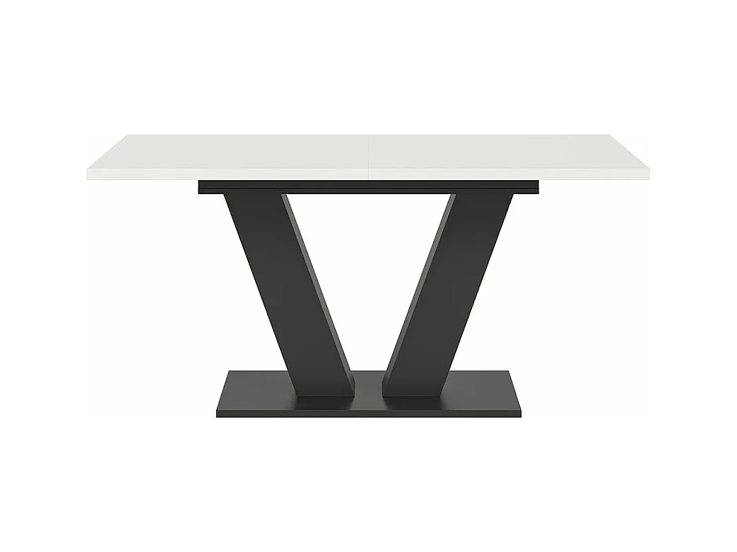 Motion table de salle à manger 150x90 cm blanc.