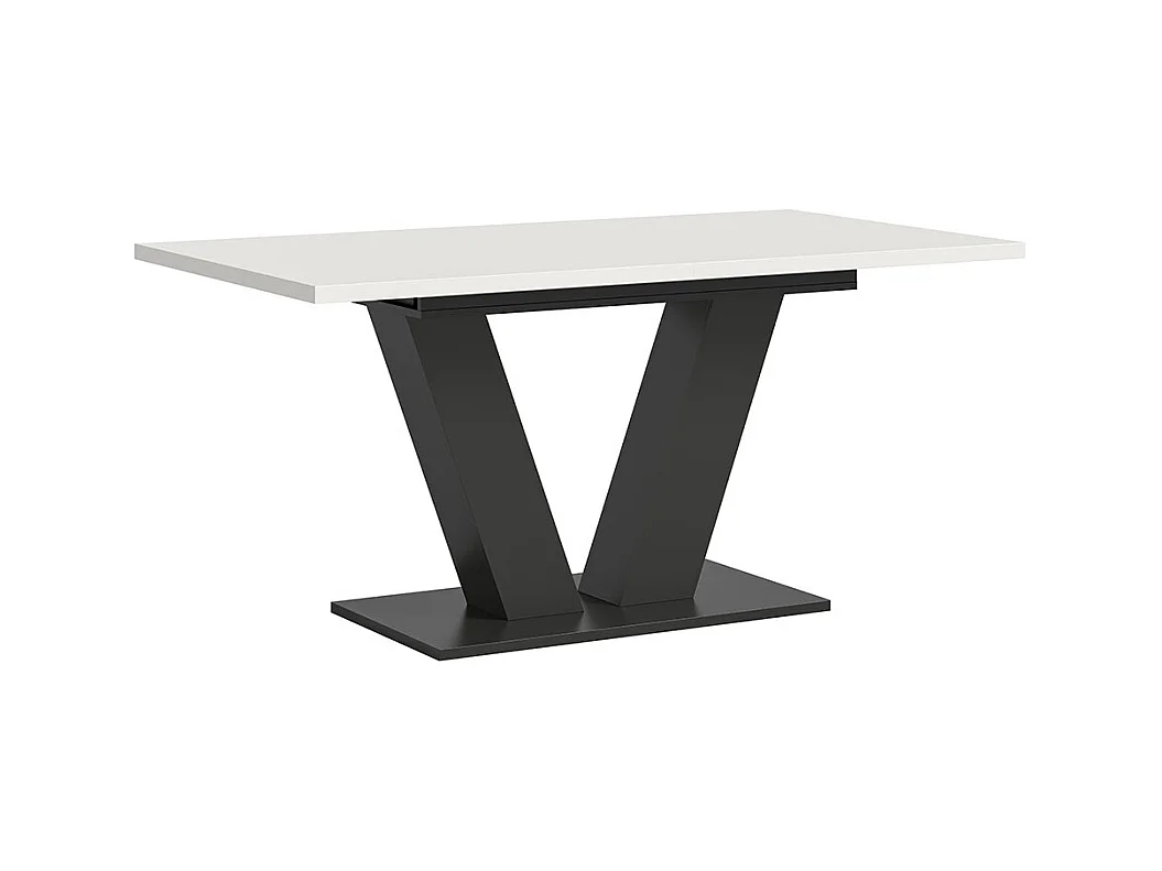 Motion eetkamertafel 150x90 cm wit.