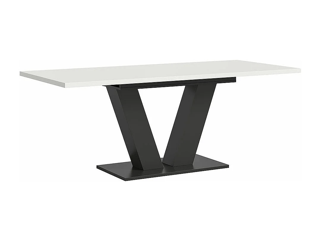 Motion eetkamertafel 150x90 cm wit.