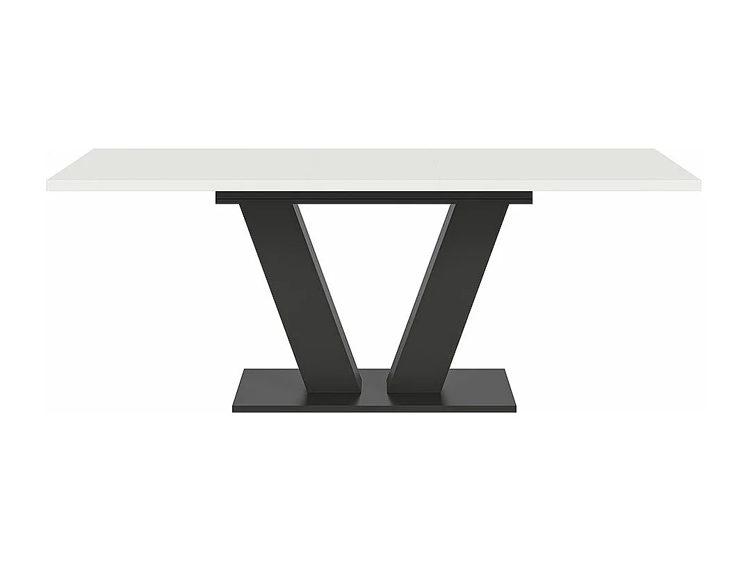 Motion eetkamertafel 150x90 cm wit.
